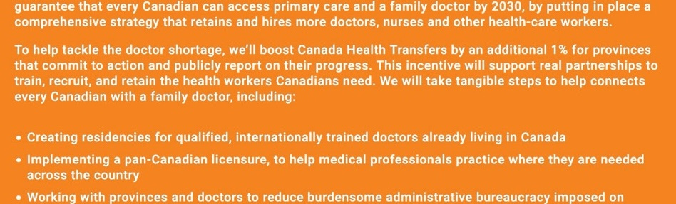 screenshot of white text on orange background.