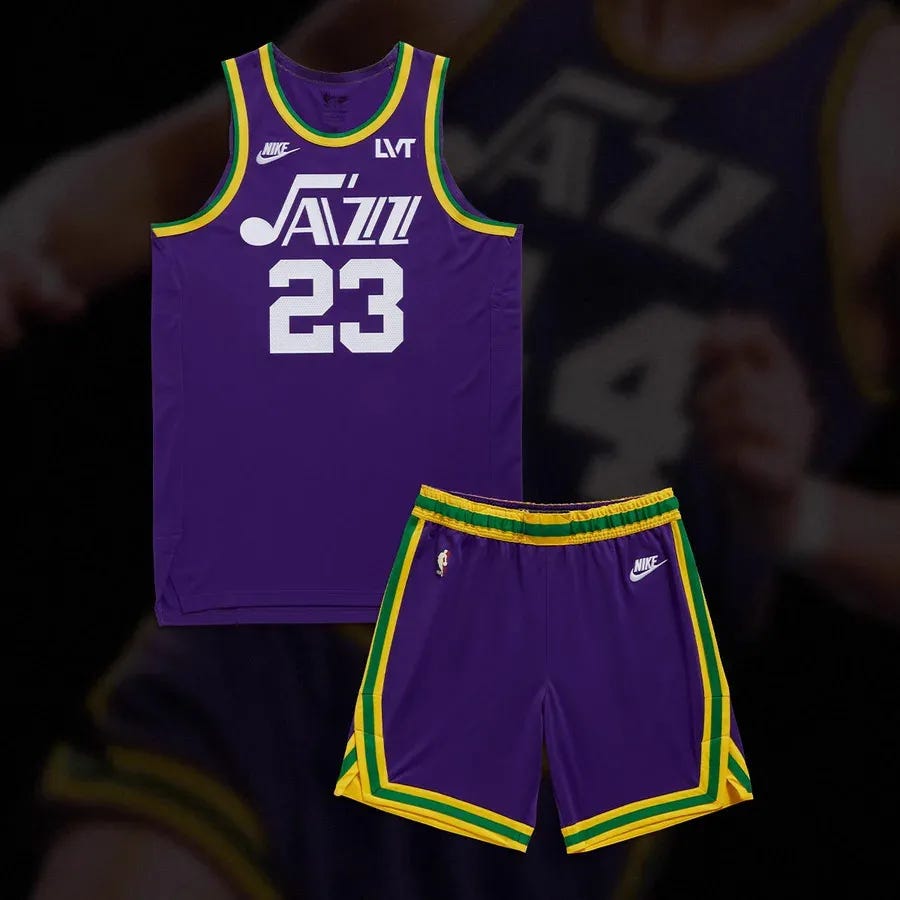 Utah Jazz debut anniversary uniforms, upcoming plans for 50th season  celebration