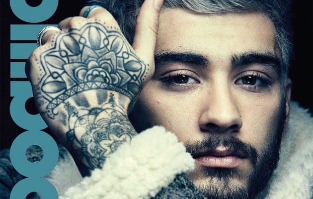 zayn malik head job tattoo 2016 gossip