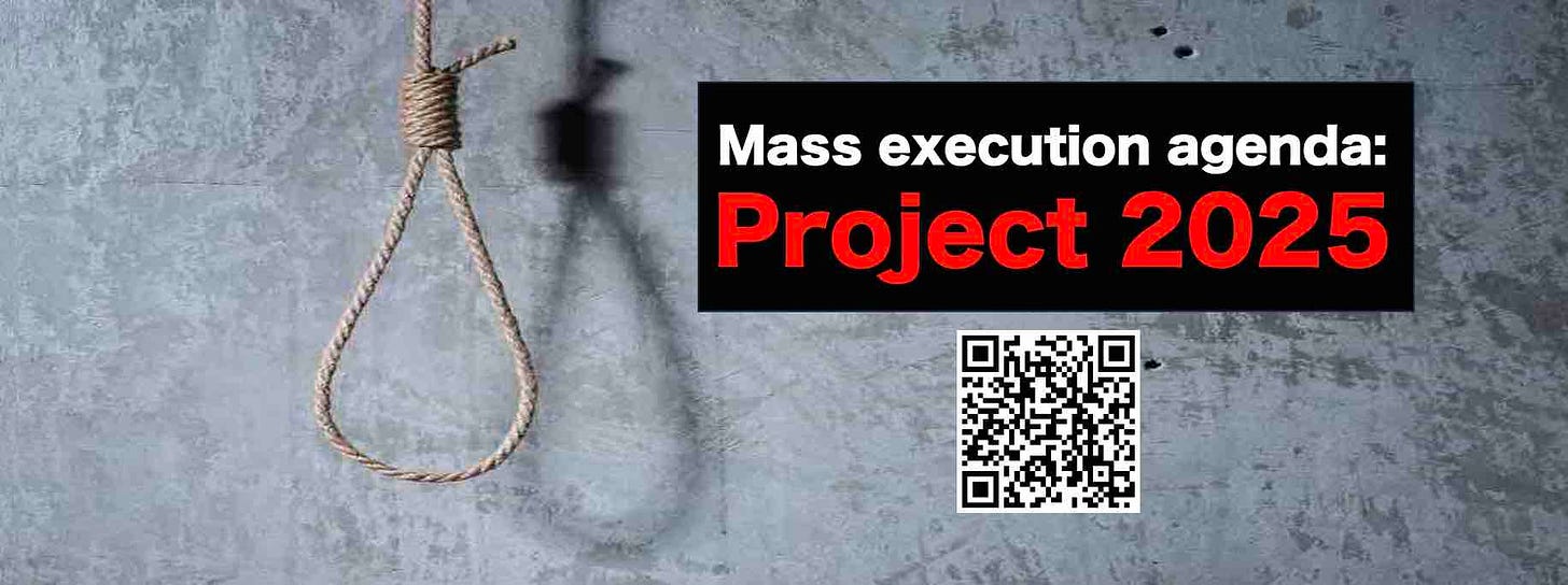 Project 2025 has mass execution agenda