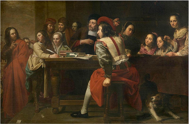 File:Jacob van Oost - The calling of St Matthew.jpg