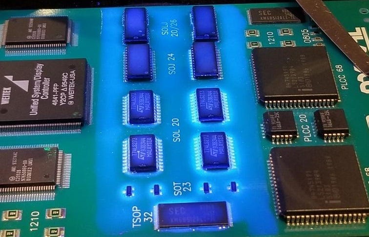 Inspection of Conformal Coating Using UV Light Inspection of Conformal Coating Using UV Light