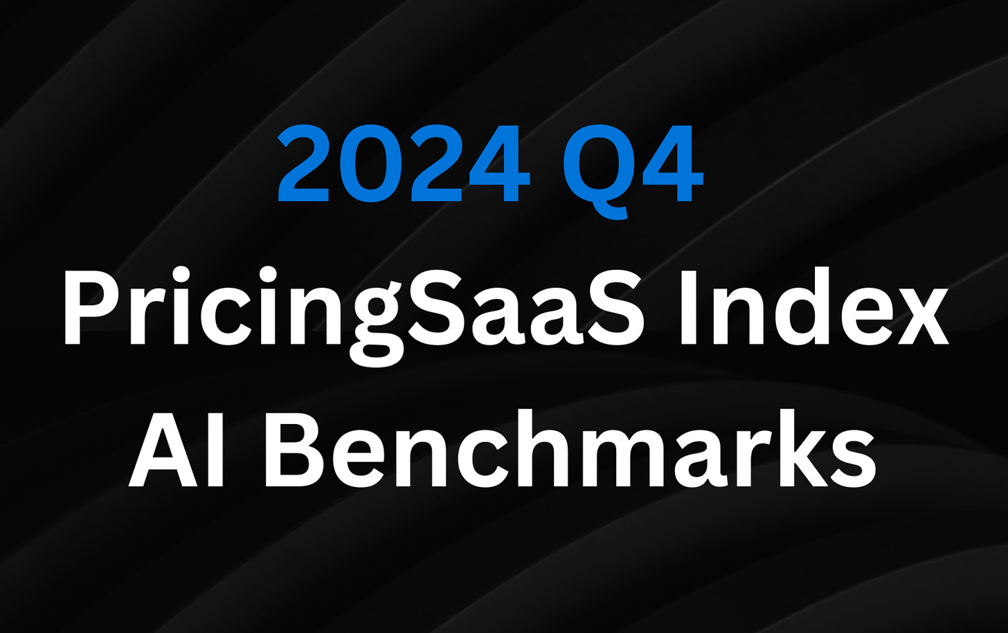 2024 PricingSaaS AI Benchmarks