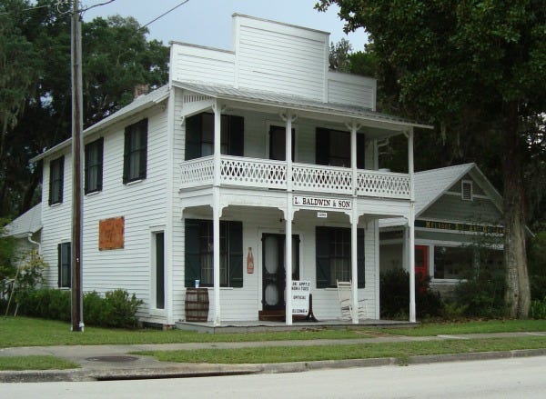 L. Baldwin and Sons Store in Melrose, Florida