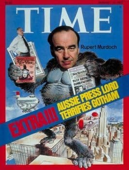 Rupert Murdoch / TIME Cover: January 17, 1977, Art Poster by TIME Magazine