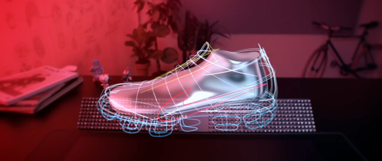 Sports Dissected | sports from the inside out Dell and Nike Team Up for New Augmented  Reality Sneaker | sports from the inside out