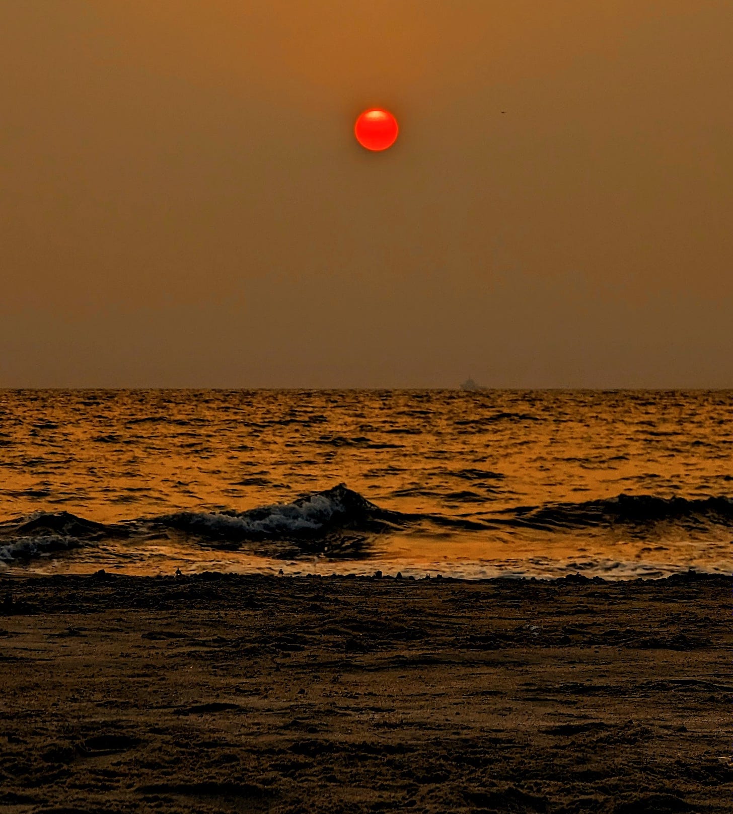 Sunset at Elamkunnapuzha Beach, Kochi