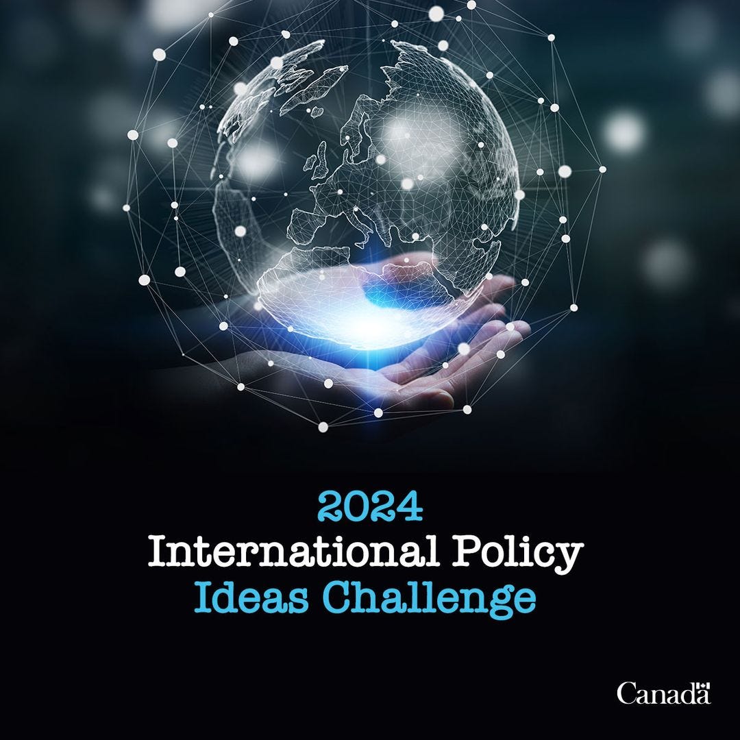 2024 International Policy Ideas Challenge