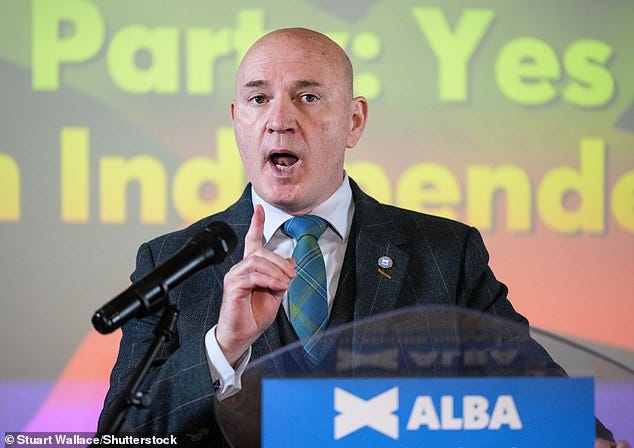 Alba Party MP Neale Hanvey described NHS Fife's decision to suspend the female worker as 'utterly scandalous'