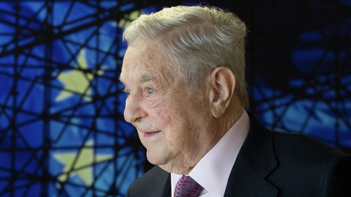 In this Thursday, April 27, 2017 file photom, George Soros, Founder and Chairman of the Open Society Foundation, waits for the start of a meeting at EU headquarters in Brussels. - Sputnik International, 1920, 03.02.2025