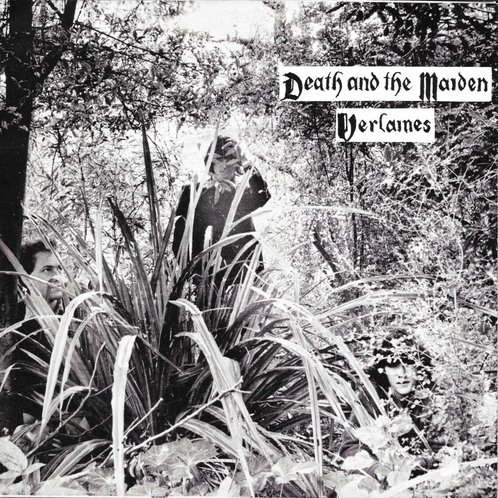 Cover art of the Verlaines' Death and the Maiden single