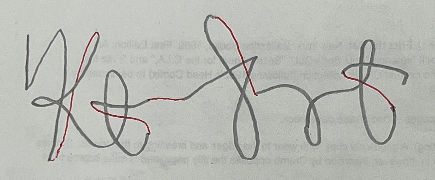 Vonnegut's signature in three dimensions