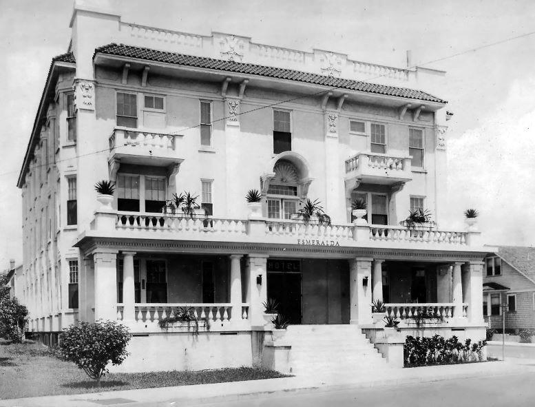 Figure 2: Esmeralda Hotel in 1928.
