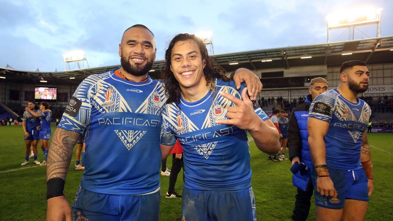 Jarome Luai humbled and proud to represent Samoa on world stage | Daily  Telegraph