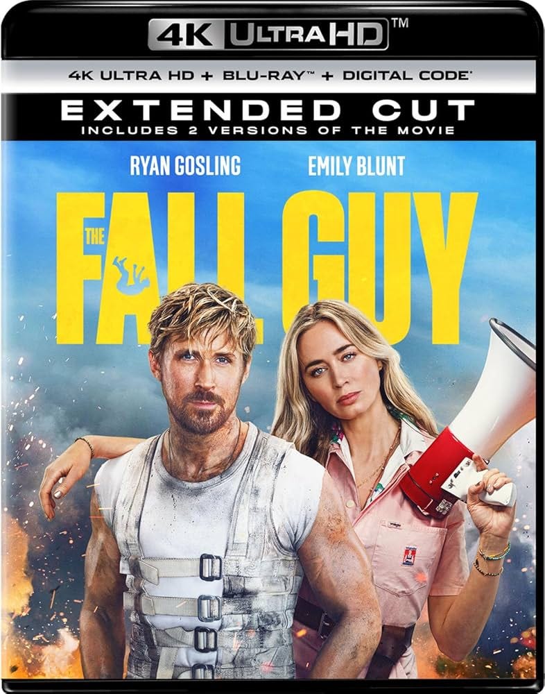 Amazon.com: The Fall Guy (4K Ultra HD + Blu-ray + Digital) [4K UHD] : David  Leitch, Ryan Gosling, Emily Blunt, Aaron Taylor-Johnson, Hannah Waddingham:  Movies & TV