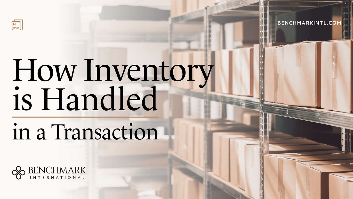 Critical Considerations for Handling Inventory in M&A Transactions