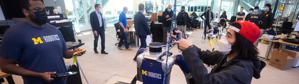 U-M founds first robotics department among top 10 engineering schools