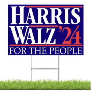 Harris Walz Yard Sign Harris Walz 2024 Yard Sign Kamala Harris Yard Sign