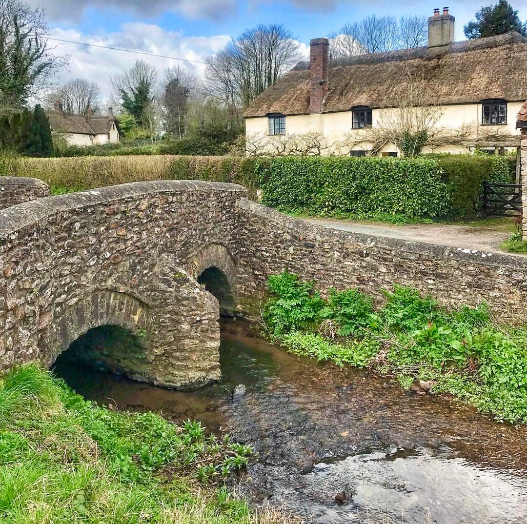 “Broadhembury is an East Devon village set within the Blackdown Hills Area of Outstanding Natural Beauty.” Photo and Caption from Living in Devon