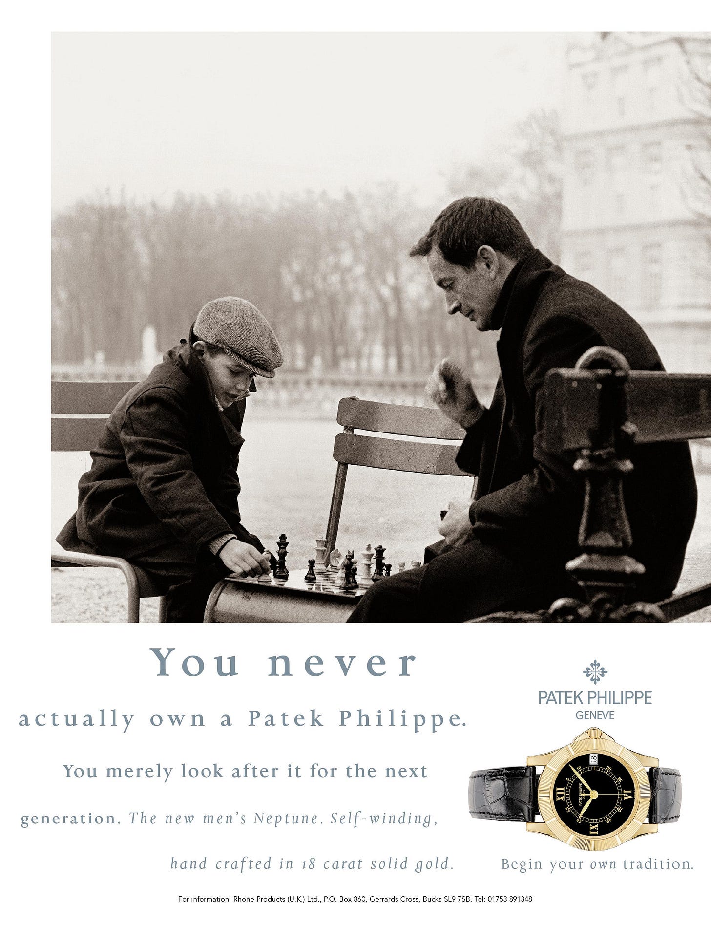 Patek Philippe Celebrates 20 Years of Its Iconic Advertising Campaign