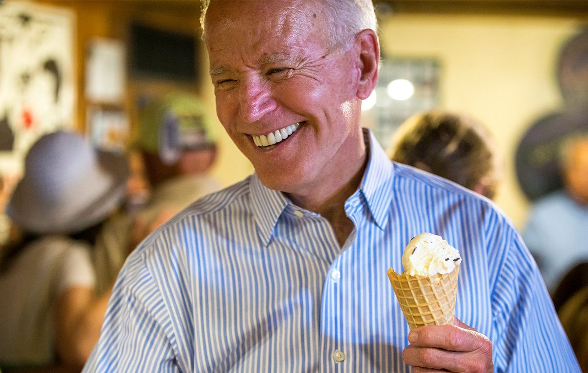 Joe Biden's Love Of Ice Cream Is Something Every Single American Can Get Behind - BroBible