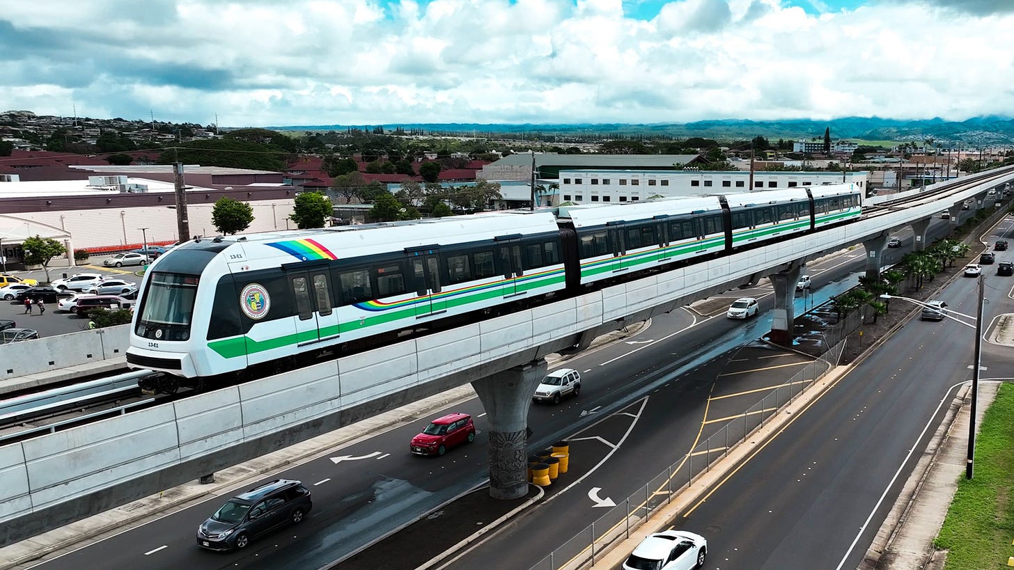 Passenger rail finally arrives in Honolulu | Grist