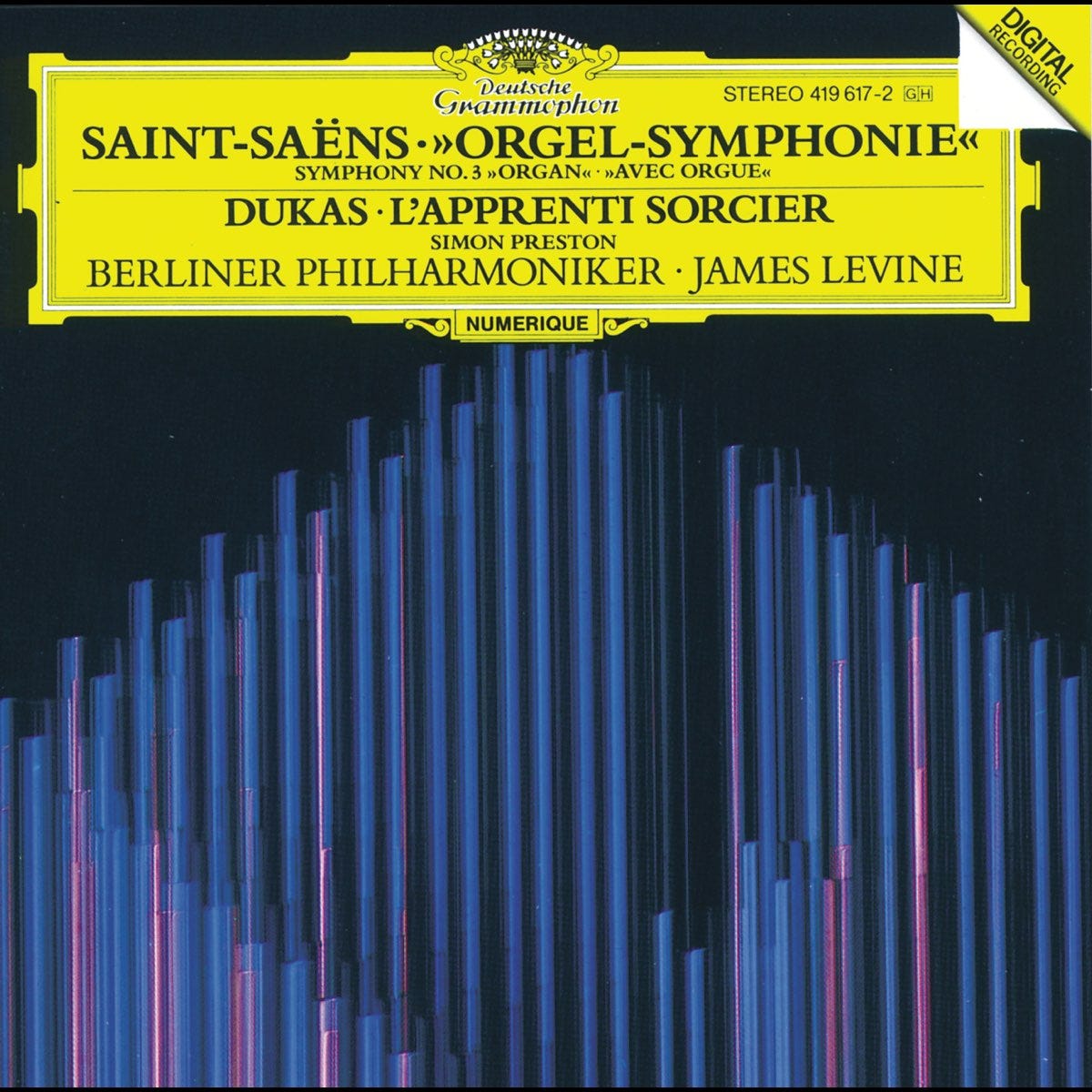 ‎Saint-Saëns: Symphony No. 3 "Organ" by Berlin Philharmonic, James Levine & Simon Preston on ...
