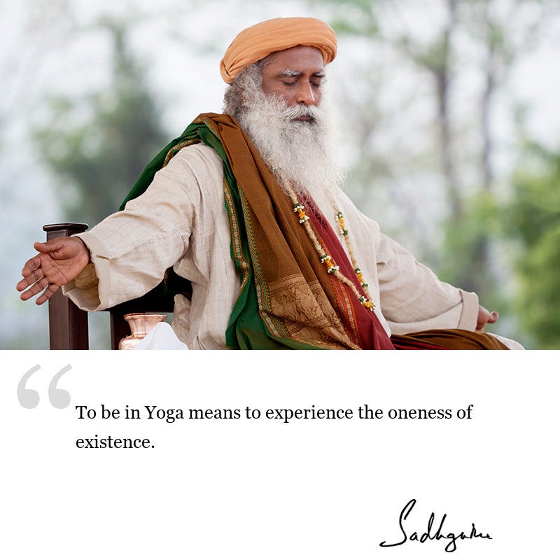 Sadhguru Quotes on yoga | Sadhguru Wisdom