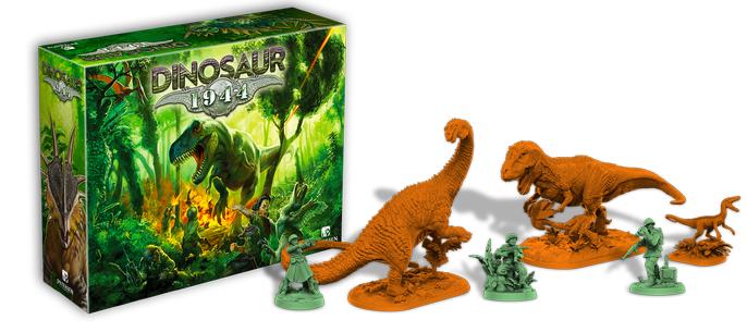 It's army men vs. dinosaurs! A cooperative defense/combat game.