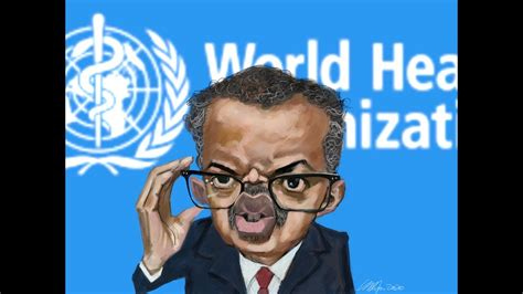 Caricature of Tedros Adhanom Ghebreyesus - YouTube