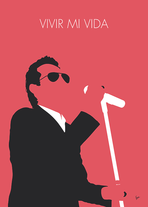 No292 MY Marc Anthony Minimal Music poster Greeting Card by Chungkong Art