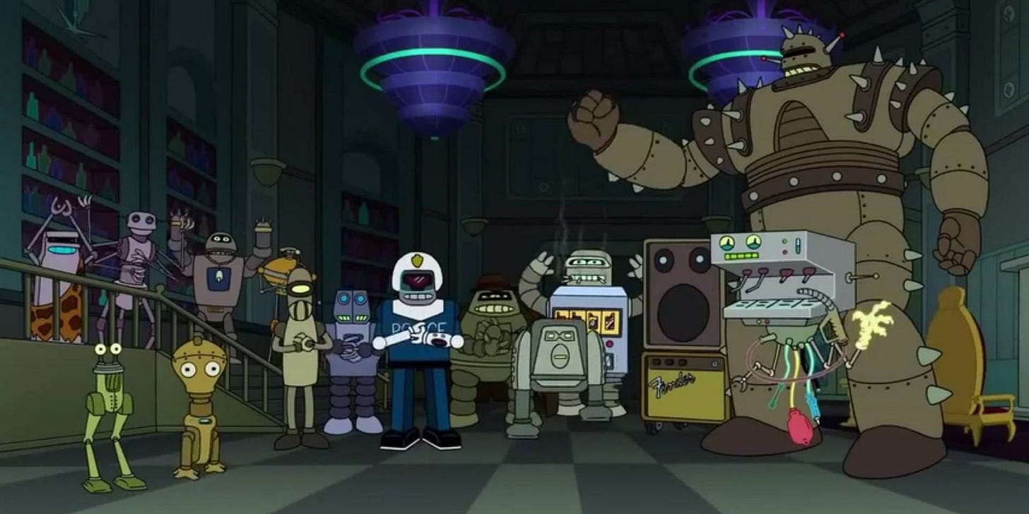 Futurama's Robot Conundrum Is the Show's Most Powerful Metaphor