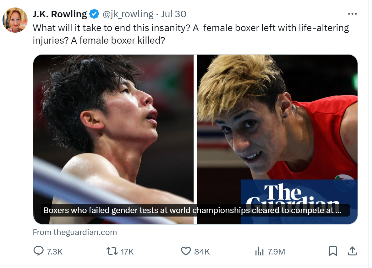 JK Rowling being gross and weid