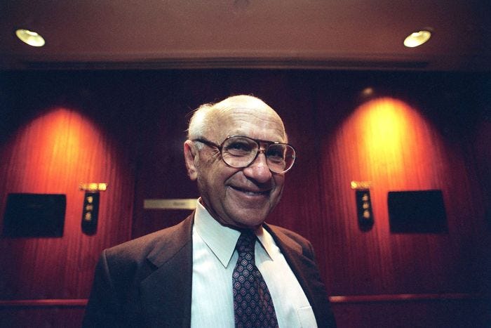 Milton Friedman' Review: America's Anti-Economist - WSJ