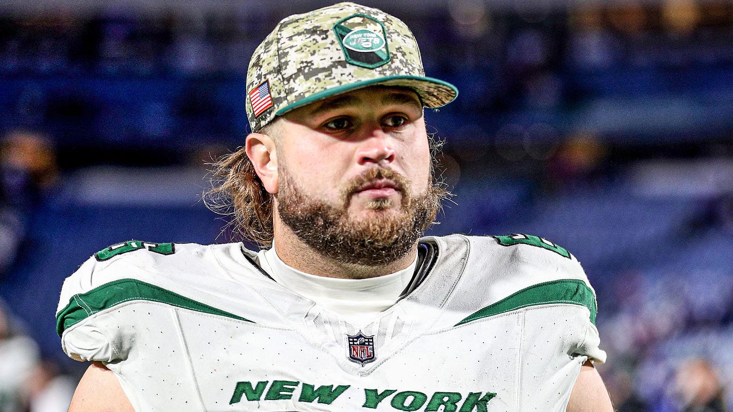 Joe Tippmann is emerging as rare silver lining for NY Jets offense