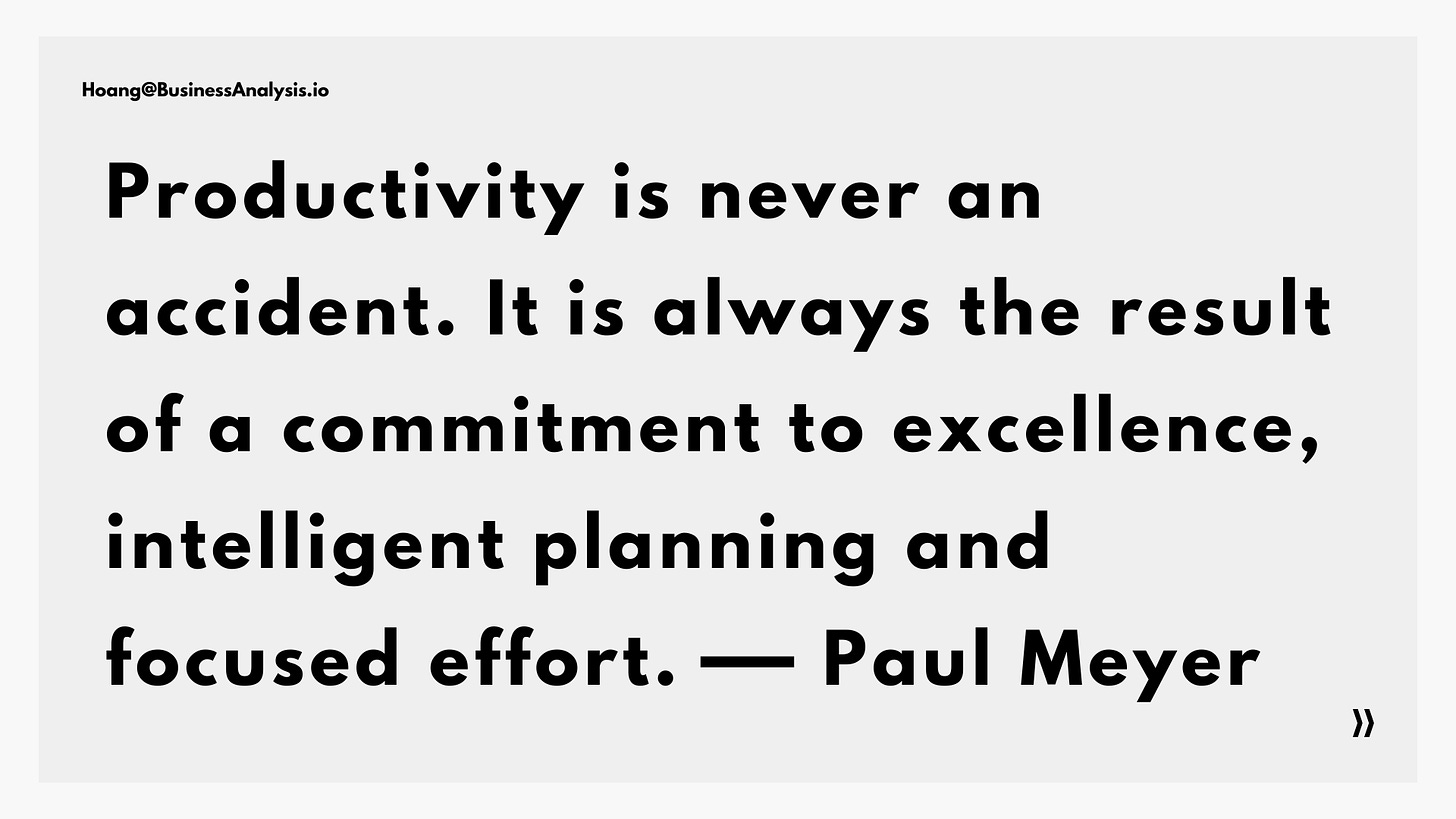 Why Productivity is a Mindset: The Key to Successful Productivity Management