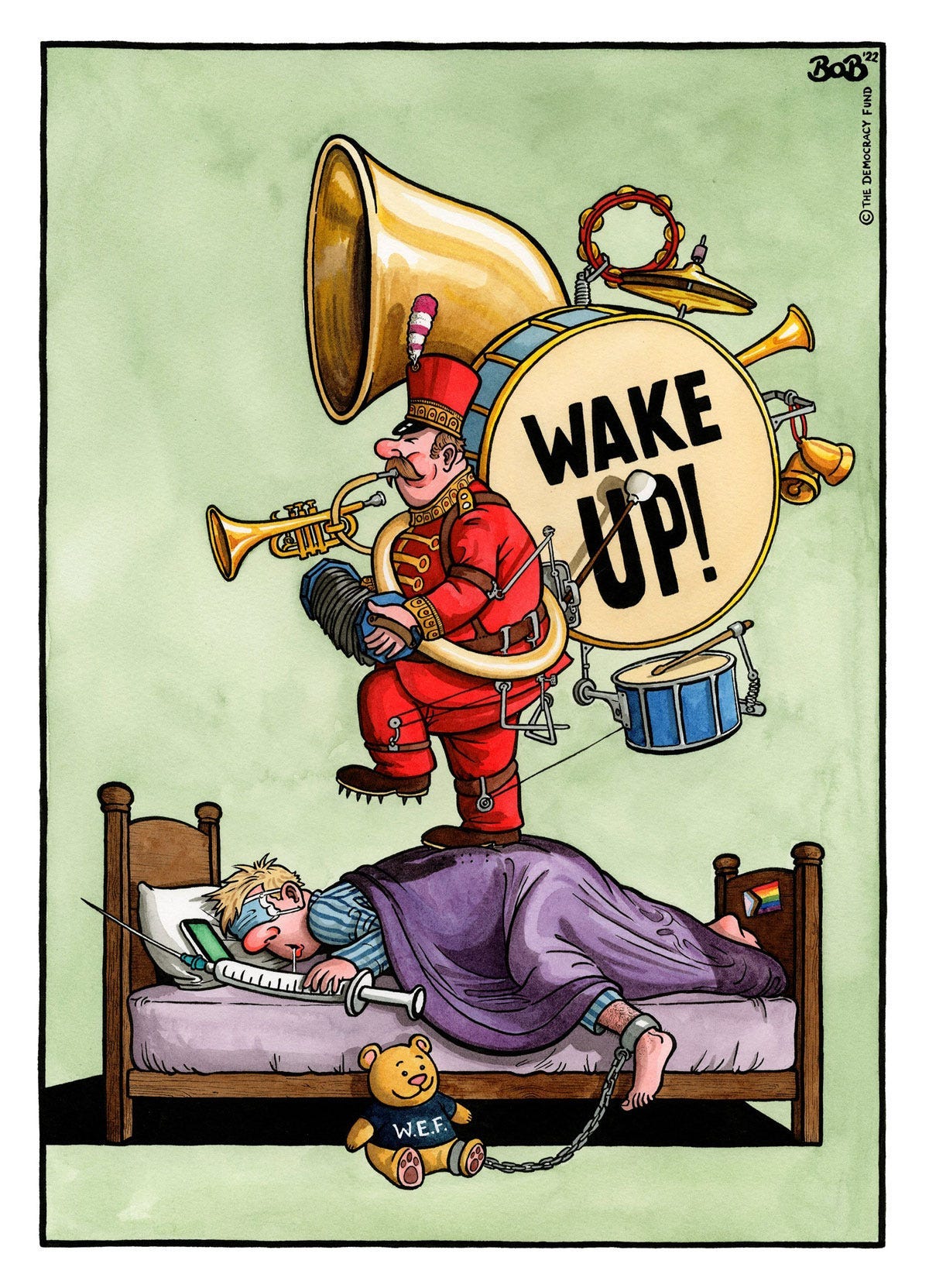 Bob Moran: Wake Up!
