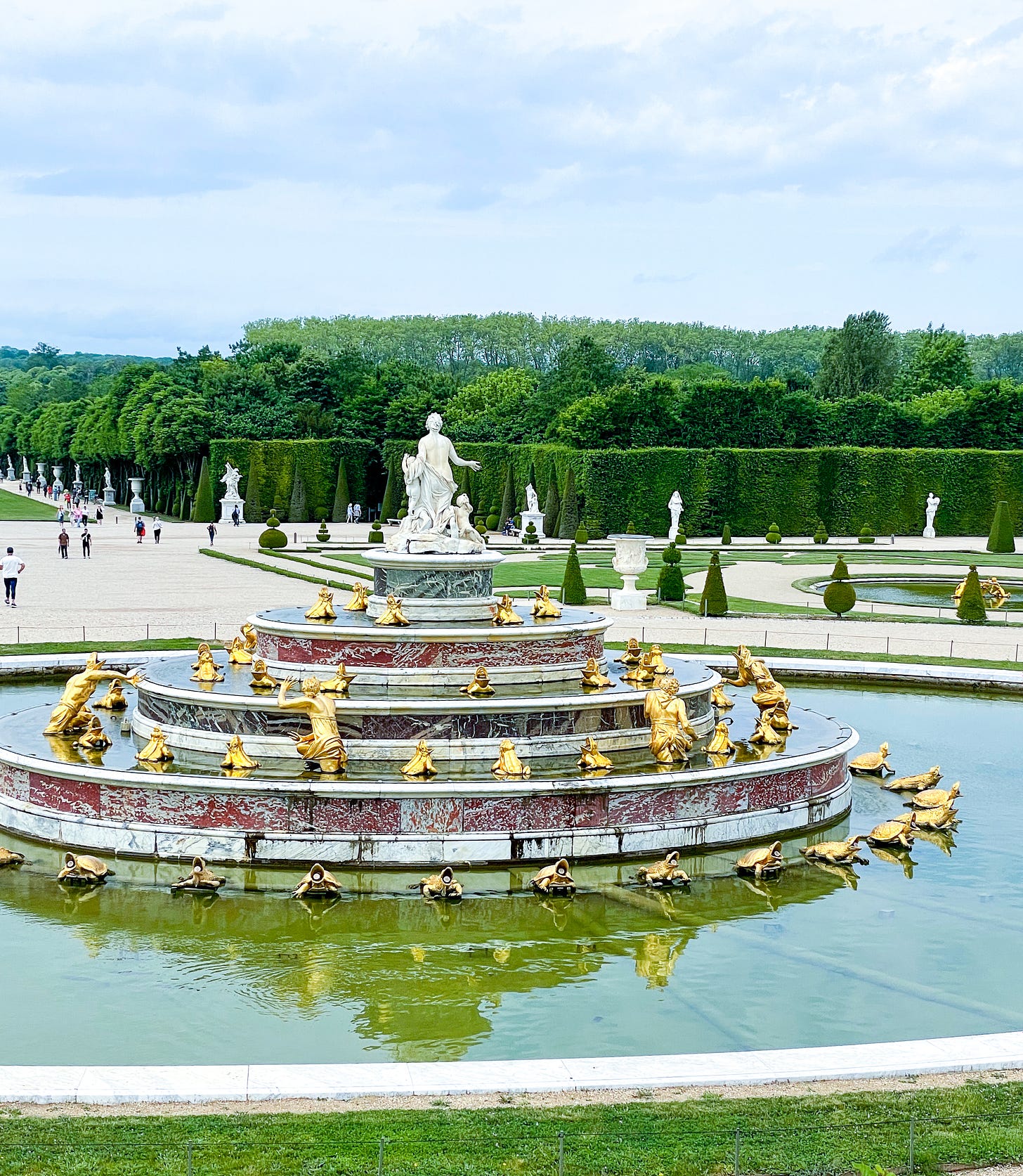 The gardens at Versailles