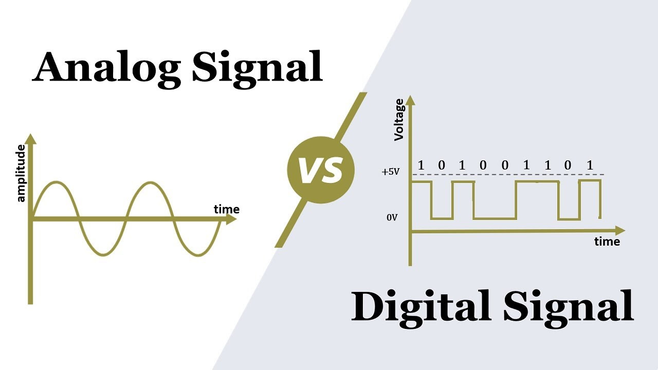 Difference Between Analog and Digital Signal