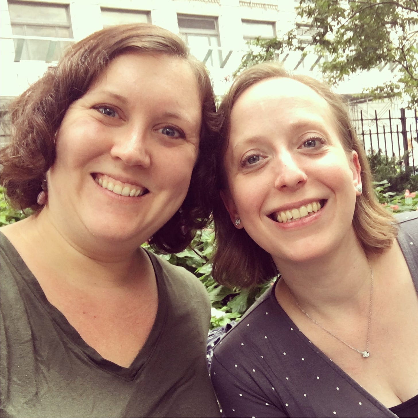 Kathryn Holmes and MarcyKate Connolly selfie in NYC