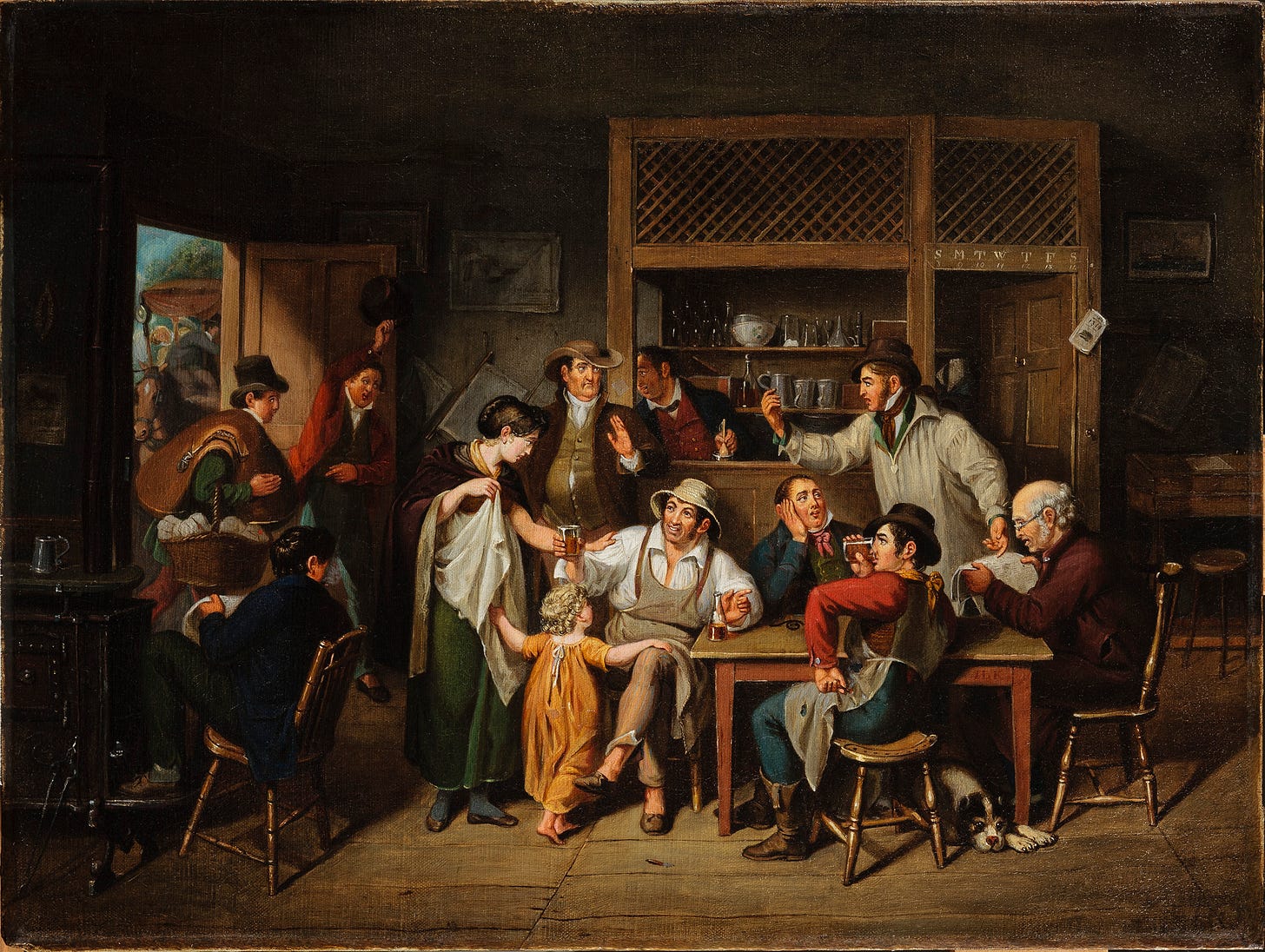 Oct. 15 Art Minute: John Lewis Krimmel, Village Tavern | The Toledo Museum  of Art
