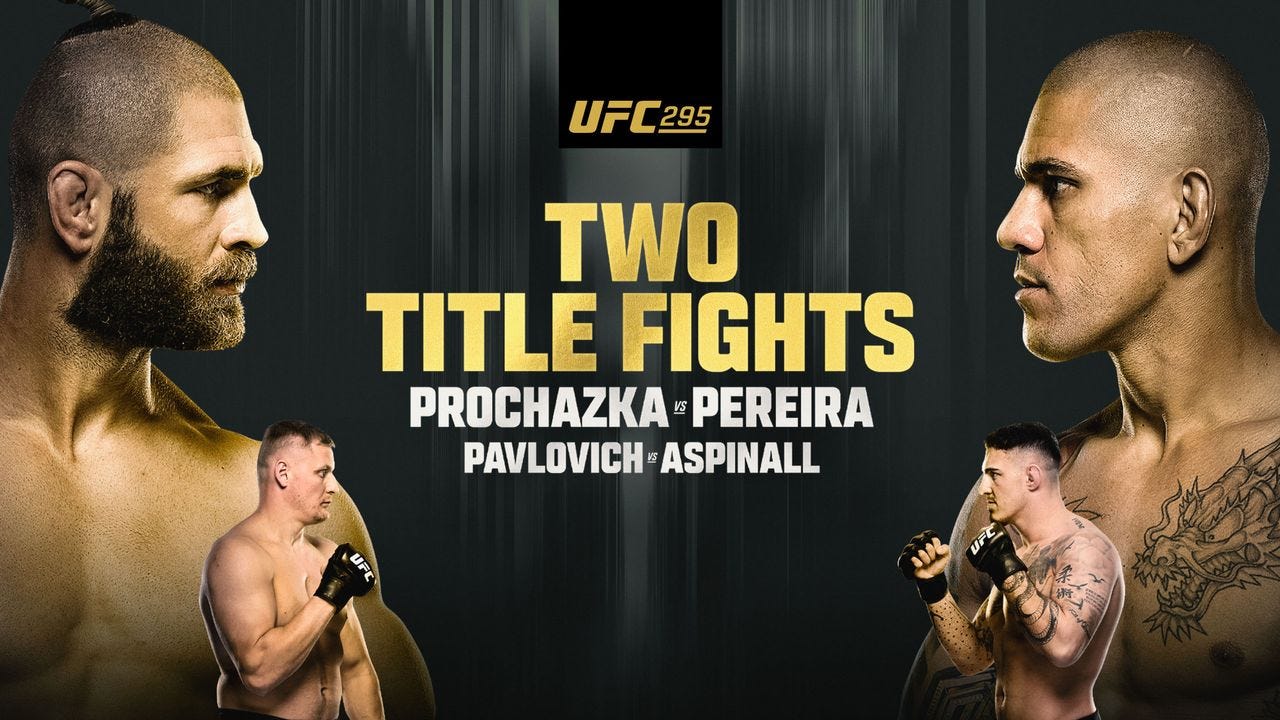 UFC 295 Countdown: Prochazka vs. Pereira (11/5/23) - Live Stream - Watch  ESPN