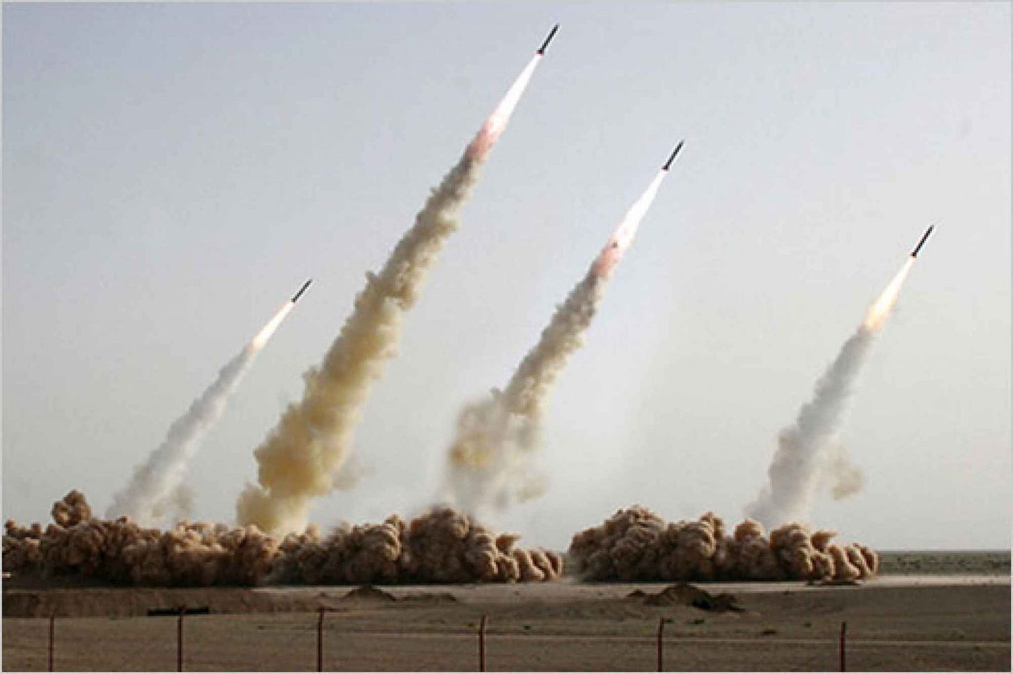 Iran carries out new ballistic missile test - Tactical Sh*t