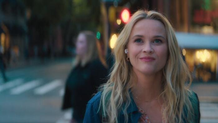 Your Place or Mine: Reese Witherspoon’s Debbie on the streets of New York.