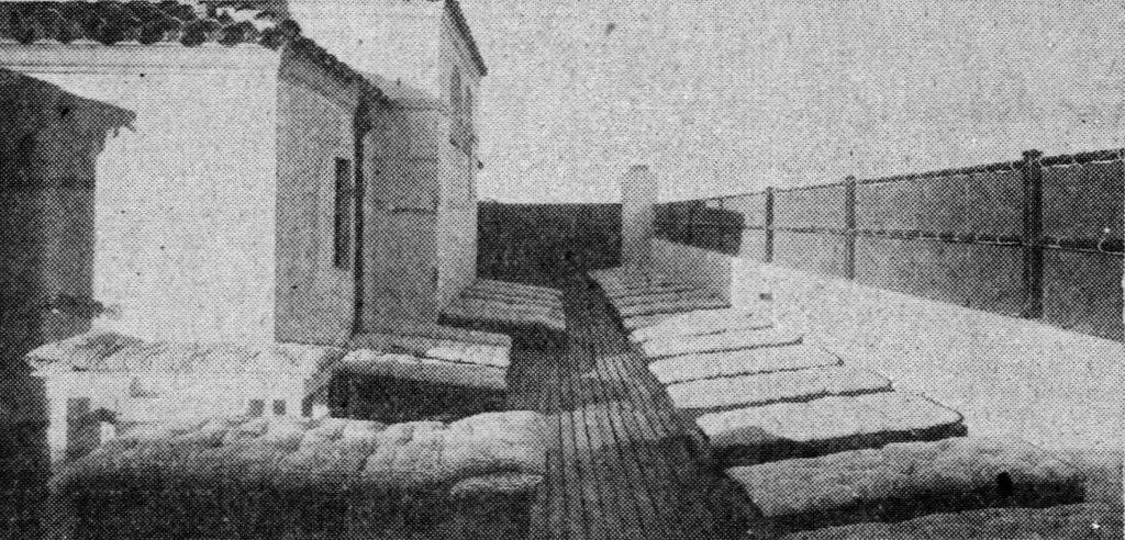 Figure 3: Adam & Eve Solarium at top of Hotel Evans in 1935