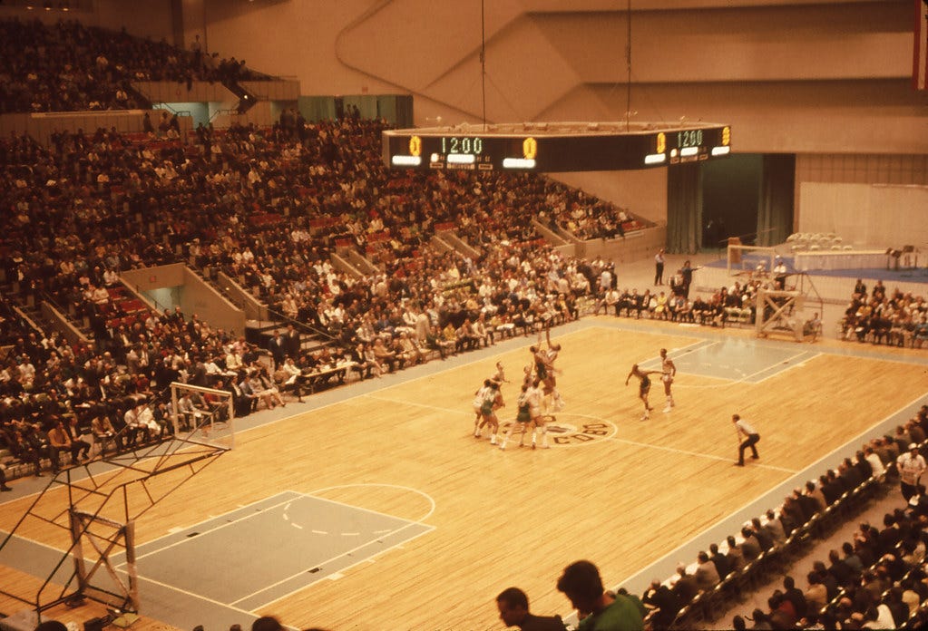 Cobo Hall Arena (P44522) - Stadium Postcards