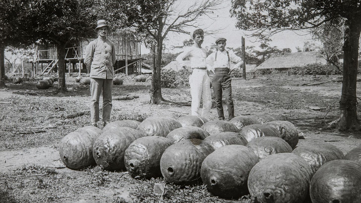 Historical background: The rubber boom - Linden-Museum Stuttgart en