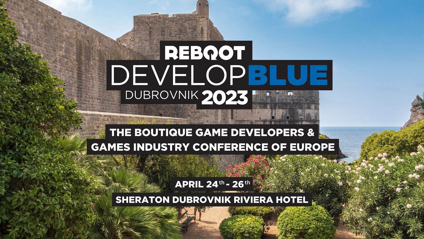 Walls of Dubrovnik where Reboot Develop Blue Conference is being held annually.