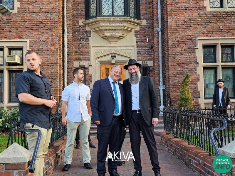 Itamar Ben-Gvir Takes Tour of 770 As He Visits Crown Heights |  CrownHeights.info – Chabad News, Crown Heights News, Lubavitch News