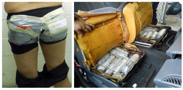 Nogales border officers: Cocaine taped to woman's butt | Border ...